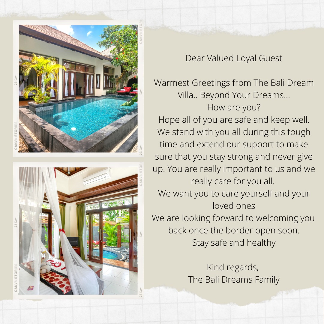 The Bali Dream Villa Seminyak Official Website Homepage